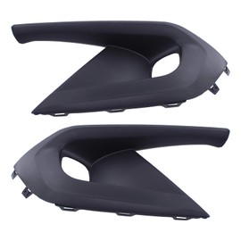 ApplianPar 2Pcs Front Driver and Passenger Side Fog Light Cover for Civic 2022 2023 2024