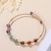 Top Plaza 7 Chakra Yoga Meditation Bracelet Healing Crystal Stone