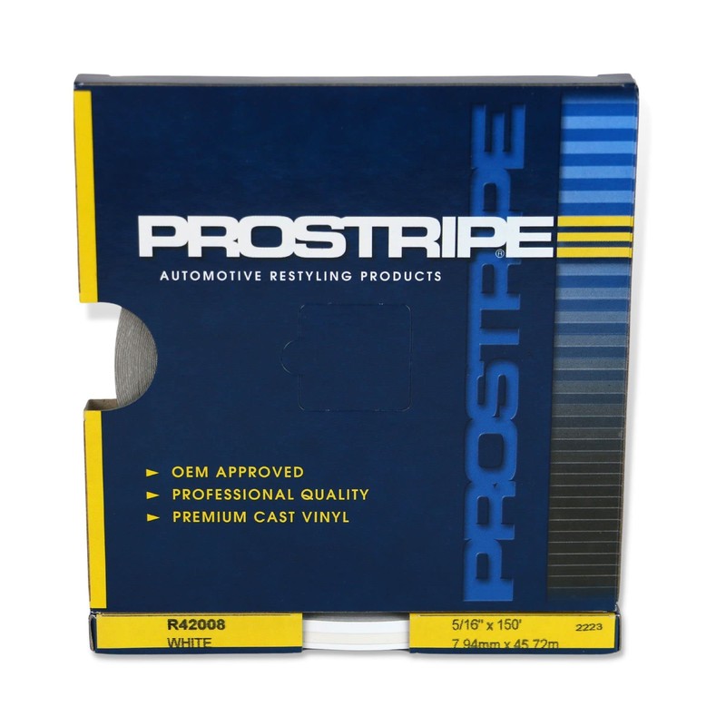 Prostripe - Pinstripe Tape Ms 1/4 X 150; Silver Metallic