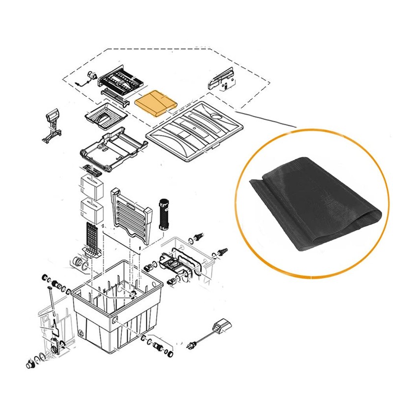 BioTec ScreenMatic 12 / 18 28383 Tape Fabric