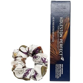 Koleston Perfect 5/75 Light Brown/Brown Red-Violet Permanent Hair Color | Koleston Perfect ME+ Hair Dye 2 Ounce and Goomee Scrunchie (Bundle)