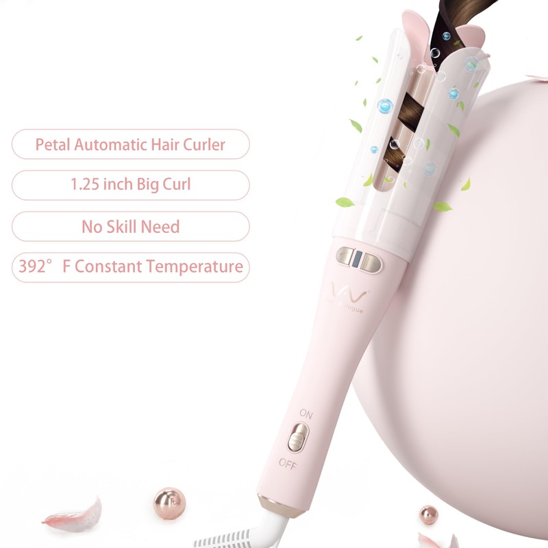 VAV Automatic Rotating Curling Iron for Medium to Long Hair