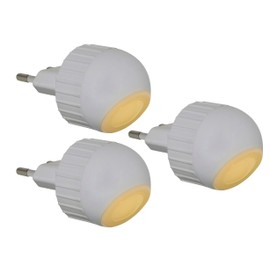 Trango Pack of 3 11-36E LED Night Light *EYE* Orientation Light Safety Light Children's Night with Brightness Sensor Auto On/Off