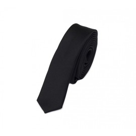 Small Tie from Fabio Farini in black 1.18 Inch width