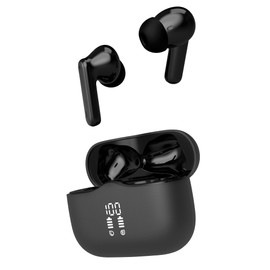 T'nB Wireless Bluetooth Headphones Noise Cancelling Active Design with Touch Control and Charging Box, Colour - Grey