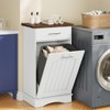 HOOBRO 10 Gallon Tilt Out Trash Cabinet, Kitchen Trash Can,Trash