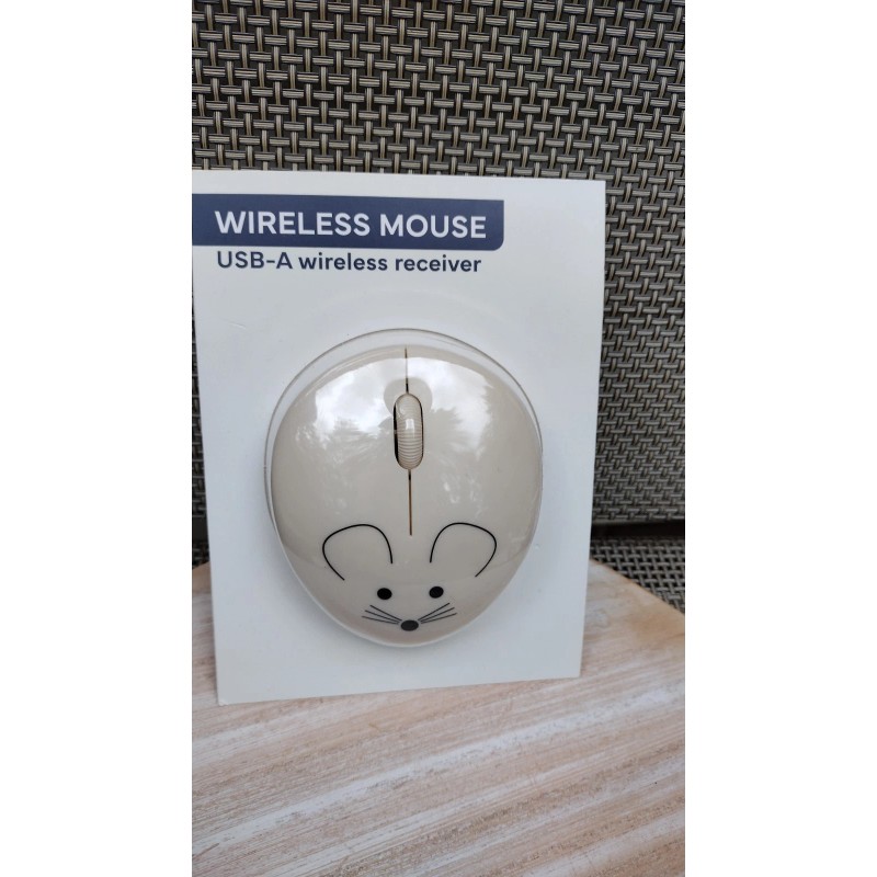 Vivitar Bullseye Playground 2025 Mouse Face Wireless Computer Mouse NEW