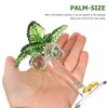 HOMSFOU Crystal Palm Tree Coconuts Tree Statue Tree Christmas Tree