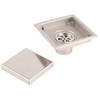 Home Stainless Steel Square Shape Antiodor Bathroom Floor Drain Waste