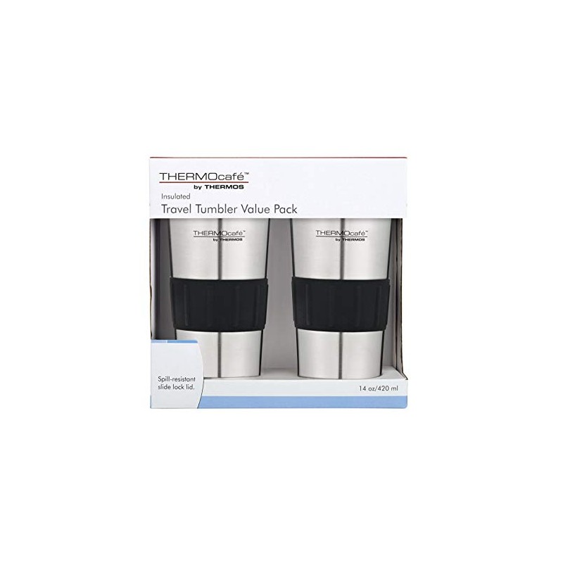 THERMOcafe by Thermos Foam Insulated Travel Tumbler - 2 Pack,