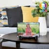 MR.R Sublimation Blanks Rectangular Rock Slate Photo Plaque Picture Frame,