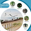 KOKMEYA Bird Spikes,Brown 12 Pack,Bird Spikes for Outside to Keep