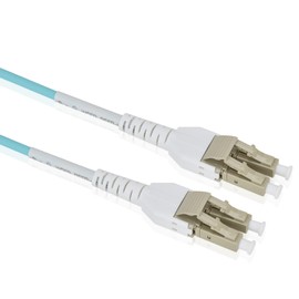 LCYOUTH OM3 Multimode Duplex LC/LC Connector, 10Gb, 40Gb Fiber Optic Cable, 50/125μm, 3.0mm (Blue (OM3), 10M