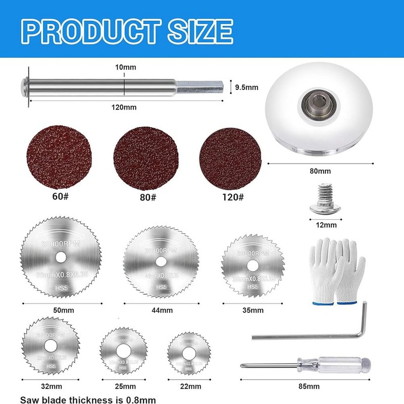 Aswalling PVC Pipe Cutter Tool Set with Adjustable Depth Gauge