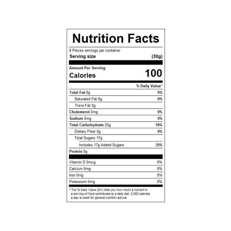 Valentine Spice Drops - 1 lb Resealable Bag