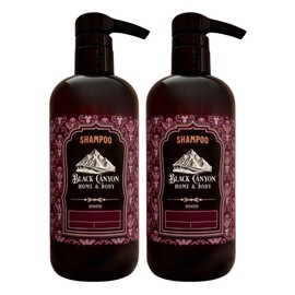 Black Canyon Home and Body Perfect Peach Pie Scented Argan Oil Hair Shampoo, 16 Oz (2 Pack)