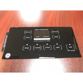 GE Refrigerator Dispenser Overlay only, for WR55X10562/ WR55X10566, OEM New