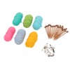 Mini Knitting Tools Set Single Pointed Knitting Needles and 6