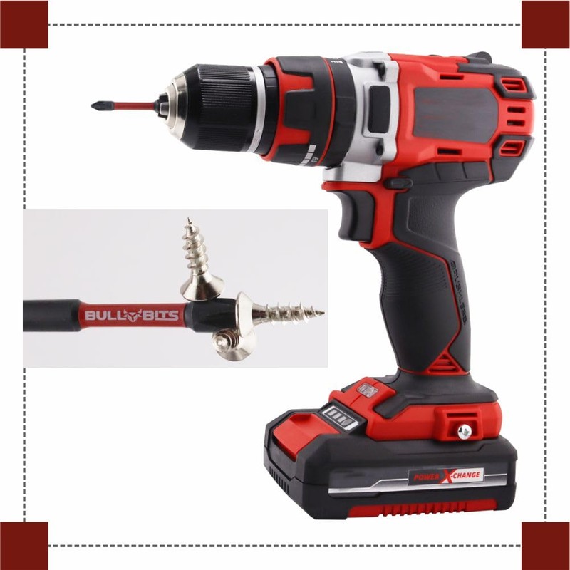 10x Bull Bits 50mm PH2 Impact Screwdriver Drill Driver Bits