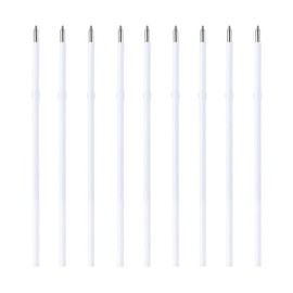 SHIMAIXJYY 20 pcs 0.7mm Black Color Ballpoint Pen Refill School Office Supplies