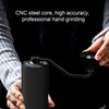 Manual Coffee Bean Grinder Multifunction CNC Steel Core Adjustable Thickness