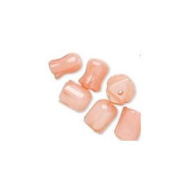 Earring, Bold Faux Coral Carved Flower Silver Plated Tassel Earrings 89mm(3.5") +GIFT BAG