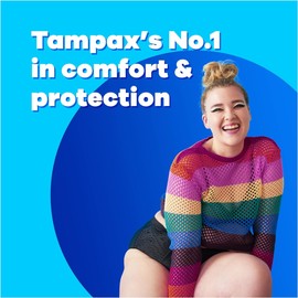 Tampax Compak Pearl Super Plus Applicator, 18 Tampons