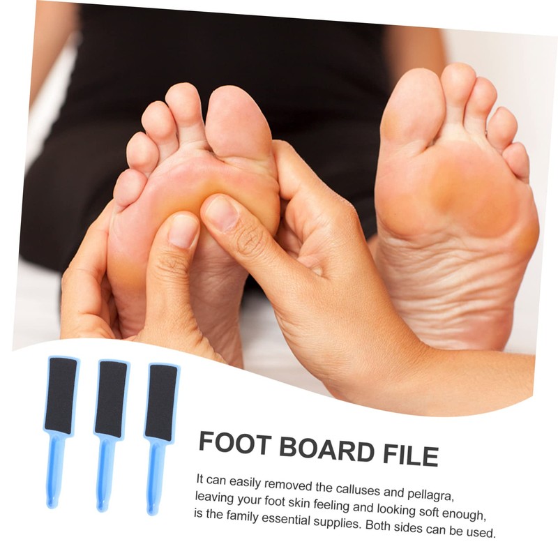 Baluue Foot File Callus Remover Kit Pack Pedicure Tool Double-sided
