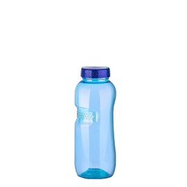 6 x original bottles made from Tritan without plasticisers. Set of 2 x 1 litre (round), 2 x 0.75 litres (round), 2 x 0.5 litres (round), 5 standard lids, 3 sports lids (flip top), 2 drinking lids (push PULL), BPA-free