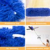LOMIDA Microfiber Duster, Feather Duster Cleaning Kit with Telescoping Extension