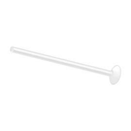 PIERCINGLINE PTFE Labret without Ball | Choice of Colours and Sizes, PTFE