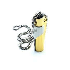 Kasher’s Lighter Necklace with Lighter Tool - Lightweight & Multipurpose Accessory with Chain for Lighters - Suitable to use as Pipe Cleaner, Cutter, or Multi-Tool Lighter Case