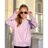 Rolanko Girls Summer Jacket with Thumbholes Long Sleeve Sun Protection