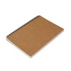 TWONE 3 Packs Soft Cover Notebook with Lined Paper Brown