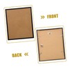 Ipetboom Aluminum Certificate Document Frame Graduation Frame for Wall Desktop