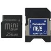 Panasonic Mini SD Memory Card 256MB RP-SS256BJ1K