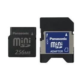 Panasonic Mini SD Memory Card 256MB RP-SS256BJ1K