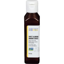 Aura Cacia Sweet Almond Skin Care Oil, 118mL