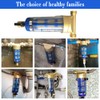 40 Micron Spin Down Sediment Water Filter Reusable Male Thread