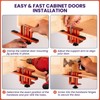 Cabinet Door Jig Aluminum Alloy Clear Scale Cabinet Door Mounting