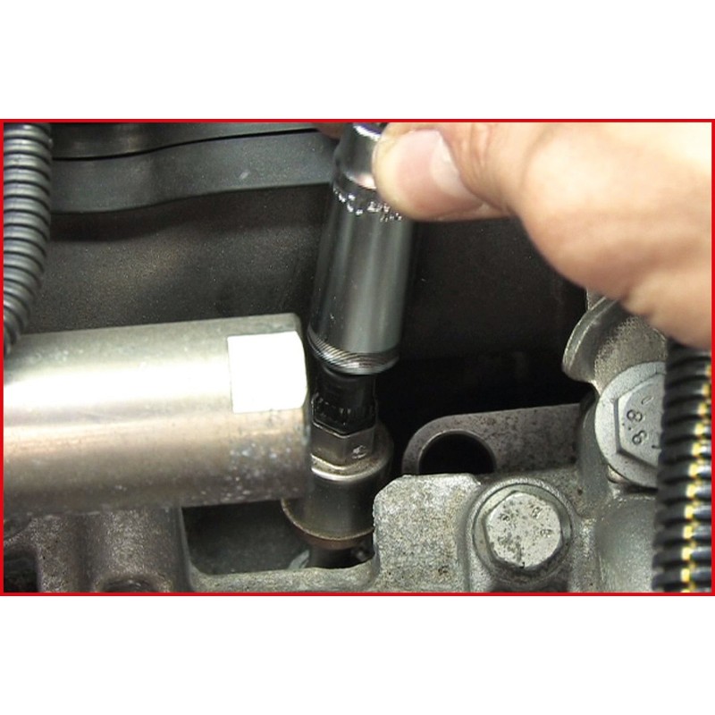 KS Tools 500.7345 Sw12 PSG Glow Plug Socket with 5