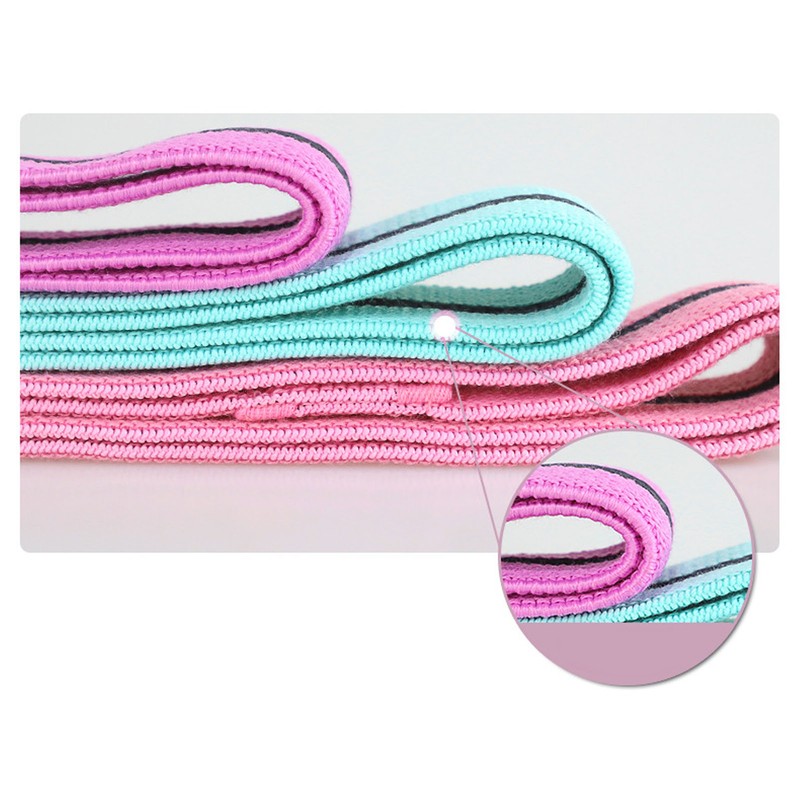 Resistance Band Fitness Exercise Bands with 3 Resistance Levels for