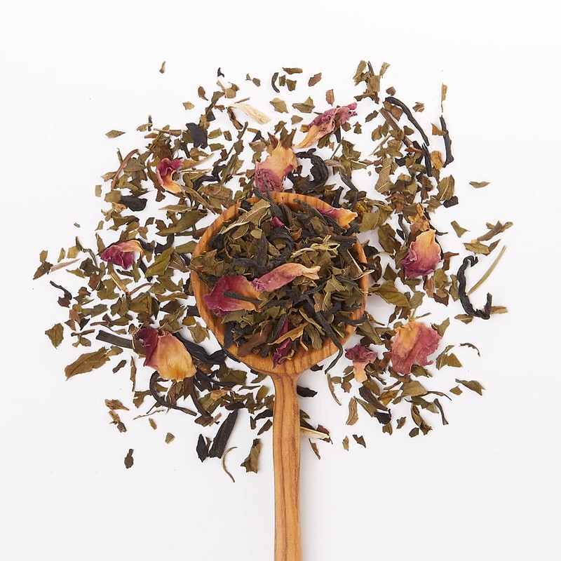JusTea PURPLE MINT | Loose Leaf Purple Tea | Recyclable