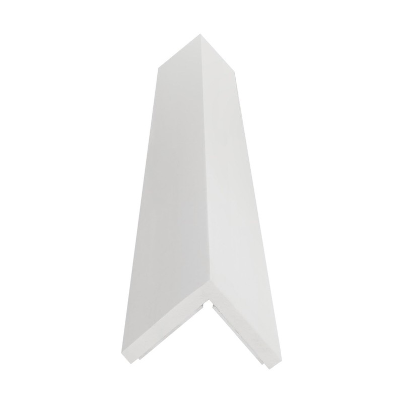 Outwater White 3" X 3" Styrene Angle with Adhesive on