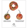 fashionchimp Women Loop Circle Pattern Psychedelic Print Tube Scarf Summer