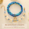 Fashband Shell Anklet Set, Boho Starfish Anklet Bracelets, Adjustable Beach