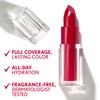 COVERGIRL Clean Lip Color, Iconic Ruby, Satin Finish, 24-Hour Wear,