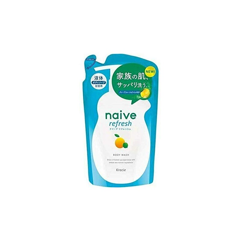 ナイーブリフレッシュボディソープ詰替(海泥配合)380ml