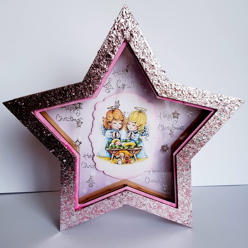 Katy Sue 'Christmas Angels' Paper Craft Pad & Card Making