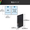 HAKUBA 4977187518788 ADP5-A4TBK Large Print Album V [A4 Size Vertical
